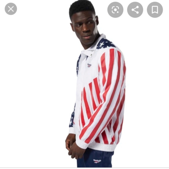 *NWT* Reebok track jacket - Picture 3 of 8